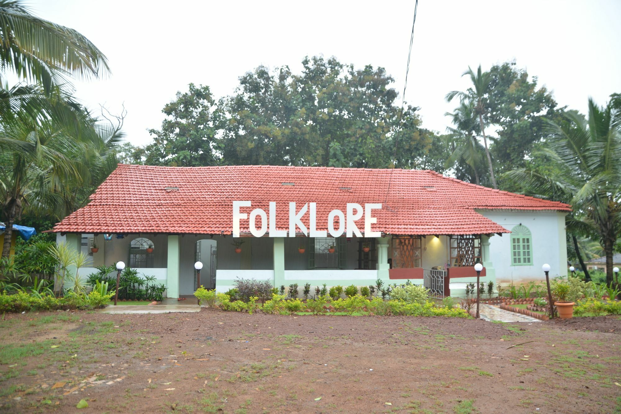 Folklore Hostel Goa 바가토르 외부 사진